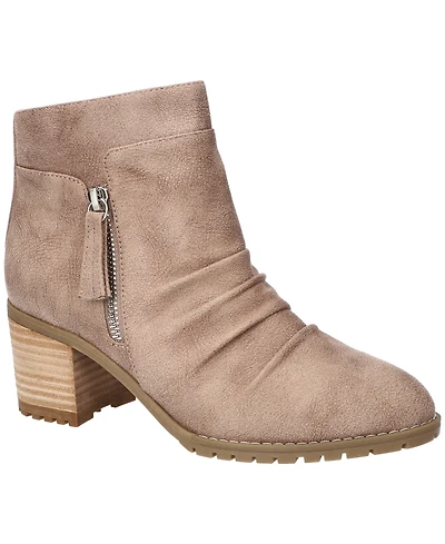 Bella Vita Women's Janita Block Heel Ankle Booties