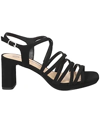 Bella Vita Women's Damsel Square Toe Heeled Sandals