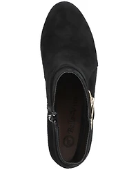 Bella Vita Women's Gamela Dress Block Heel Ankle Booties
