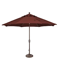 Mondawe 11FT Octagon Patio Umbrella with Push-Button Tilt