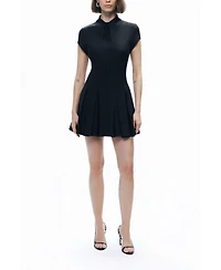 Nocturne Women's Pleated Mini Dress