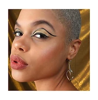 Sohi Women's White Rhombus Drop Earrings