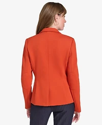 Tommy Hilfiger Women's One-Button Blazer