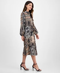 julia jordan Women's Printed Shirt Dress