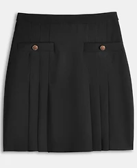 On 34th Women's Pleated Crepe Mini Skirt, Macy's Exclusive