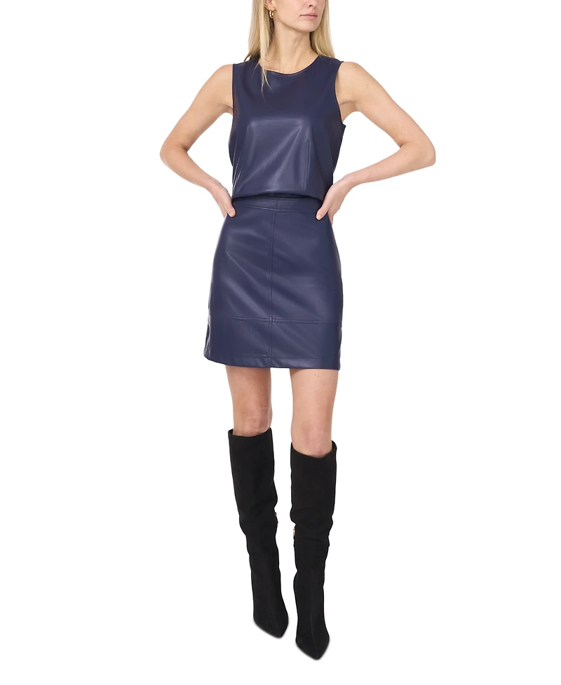 Vince Camuto Women's Sleeveless Crewneck Top