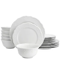 Elama Rigel 18 Pc. Dinnerware Set, Service for 6