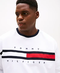 Tommy Hilfiger Men's Big & Tall Tino Logo Short Sleeve T-Shirt
