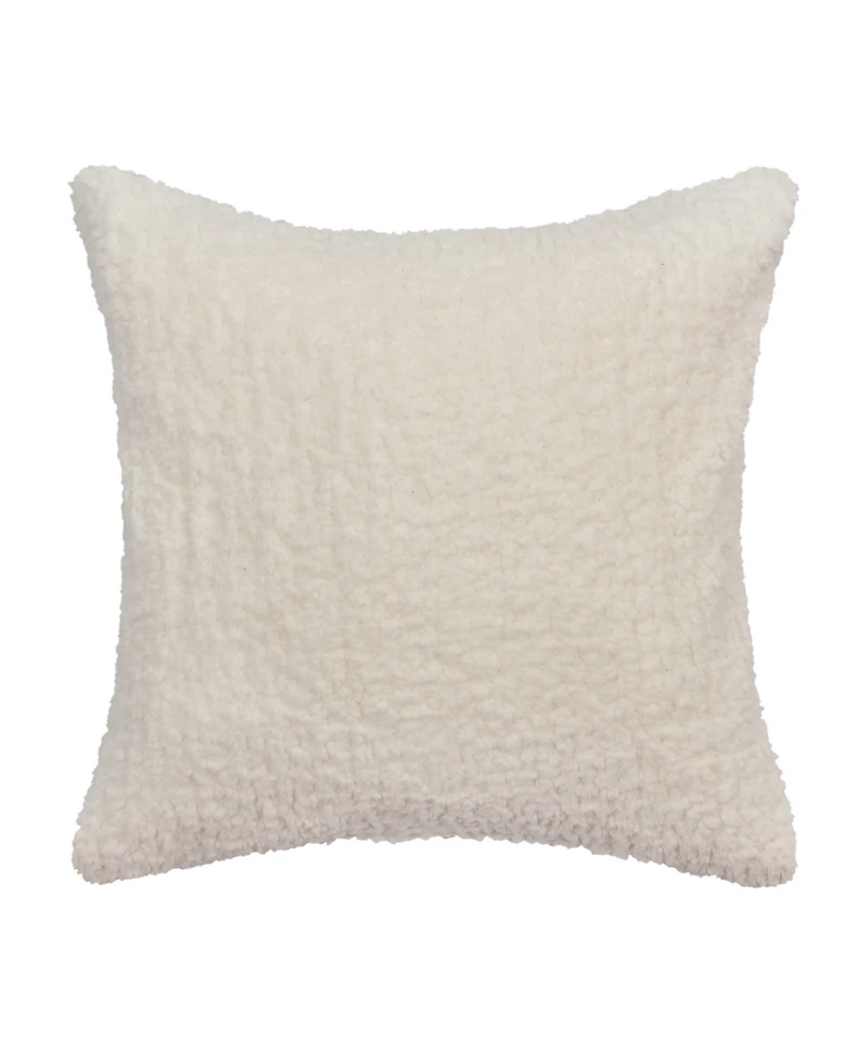 J Queen New York Andrew Plaid Square Embellished Decorative Pillow, 20" x 20"