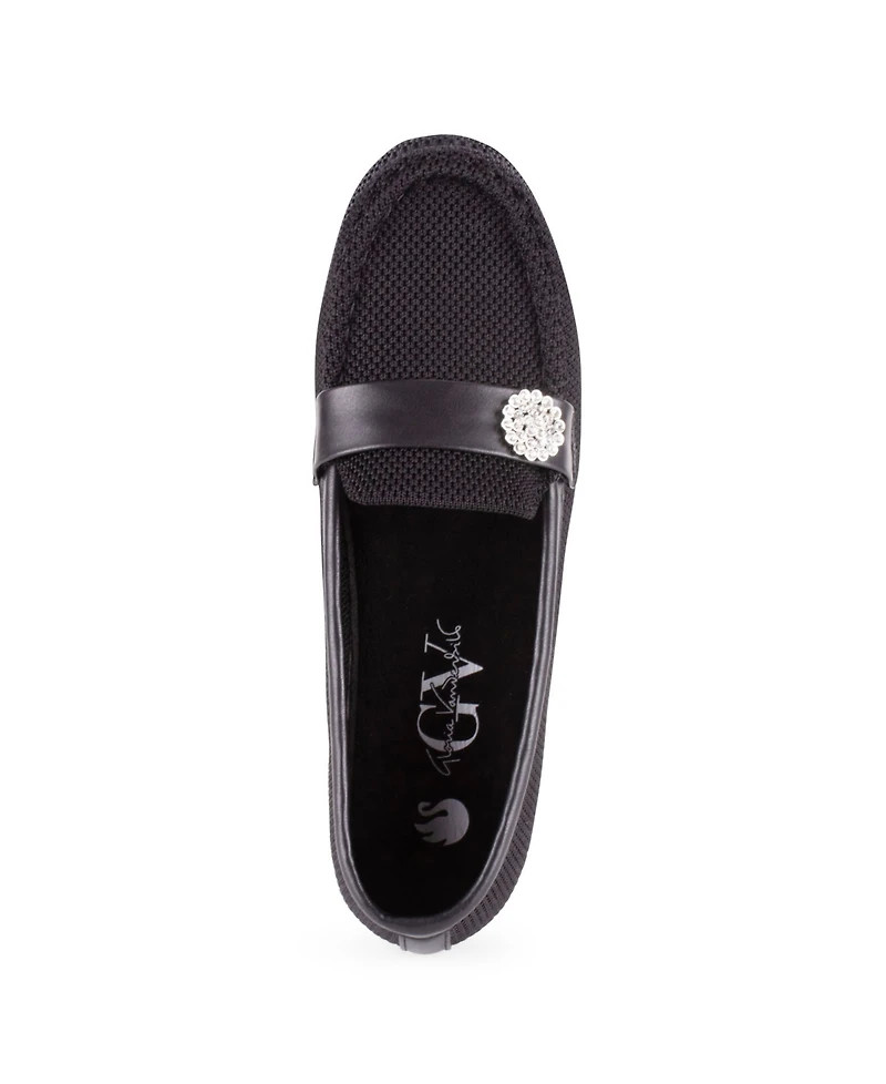 Gloria Vanderbilt Women's Jewel Slip-On Loafers