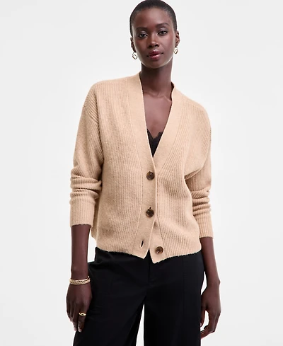 On 34th Women's Three-Button Shaker Cardigan, Created for Macy's