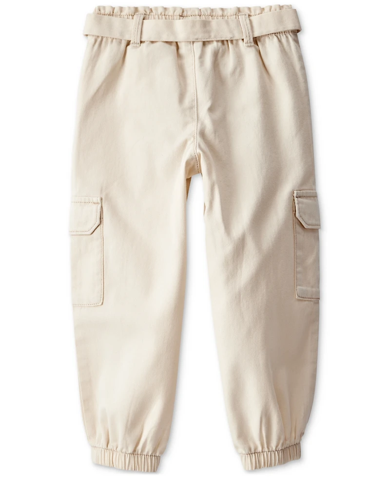 Carter's Toddler Girls Cotton Cargo Jogger Pants