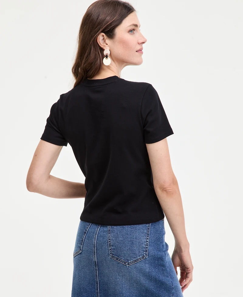 On 34th Women's Meet And Greet Short-Sleeve T-Shirt, Macy's Exclusive