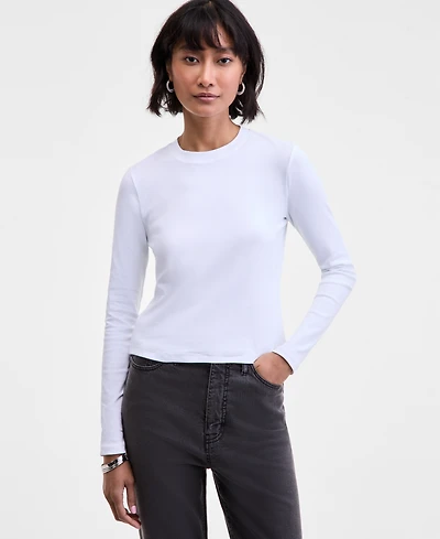 On 34th Women's Long-Sleeve Top, Macy's Exclusive