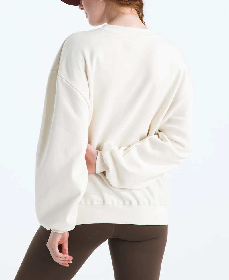 The North Face Women's Evolution Oversized Crewneck Fleece Sweatshirt