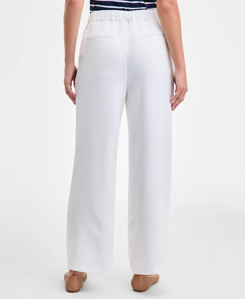 On 34th Women's High-Rise Crepette Trouser Pants, Macy's Exclusive