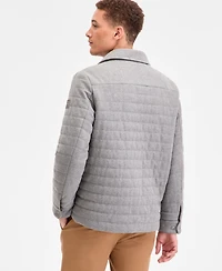 Tommy Hilfiger Men's Quilted Shirt Jacket
