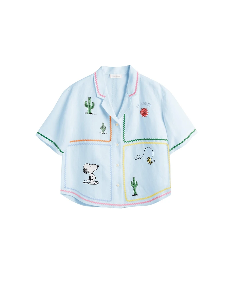 Chinti & Parker Women's Peanuts Vacation Shirt
