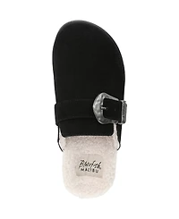Blowfish Malibu Women's Sienna Cozy Round Toe Slip On Flat Clogs