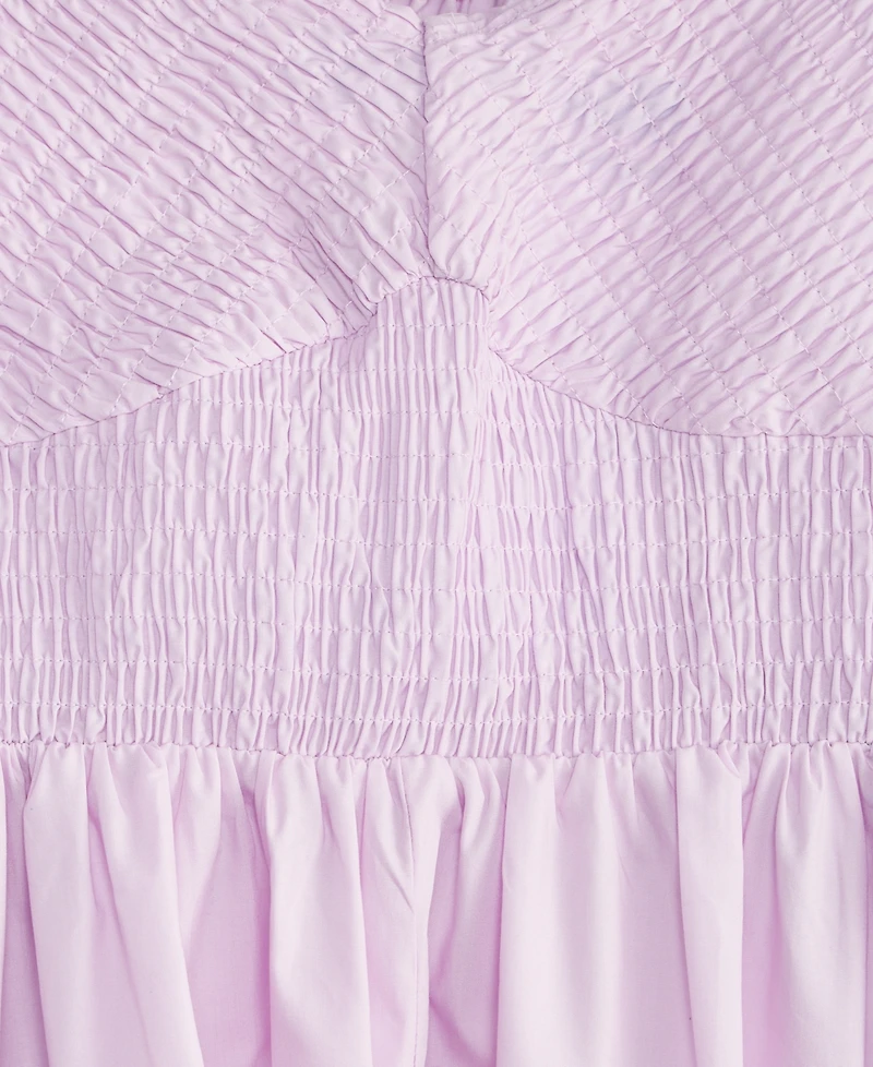 On 34th Women's Smocked Cotton Tank Midi Dress, Macy's Exclusive