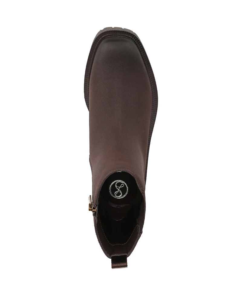 Sam and Libby Women's Oak Lug Sole Booties