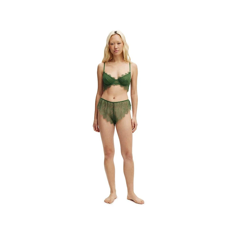 Cotton On Women's Eyelash Lace Underwire Bra