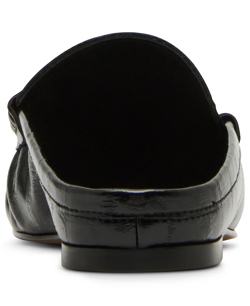 Steve Madden Women's Rafe Tailored Slip-On Loafer Mules
