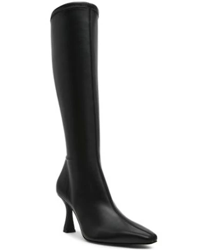 Steve Madden Womens Flute Knee High Dress Boots Regular Wide Calf