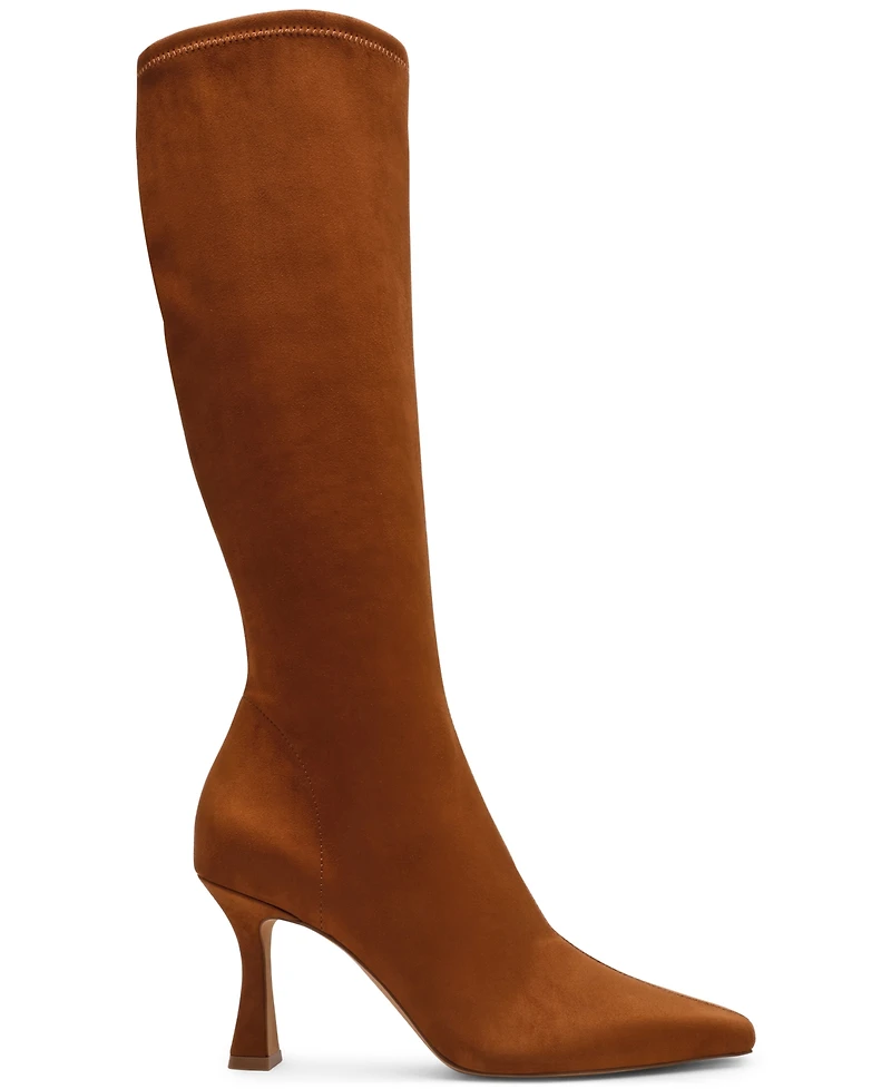 Steve Madden Women's Flute Wide-Calf Knee-High Dress Boots