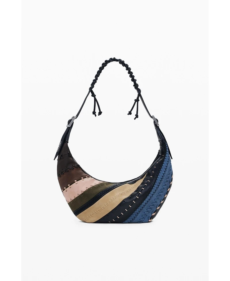 Desigual Women's Medium patchwork crossbody bag