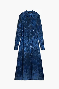 Desigual Women's Paisley shirt dress