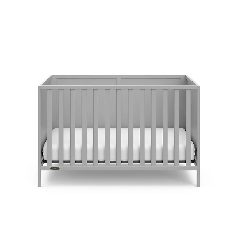Graco Theo 3-in-1 Convertible Crib - Pebble Gray