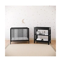 Graco Teddi 4-in-1 Convertible Mini Crib - Black