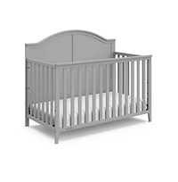 Graco Wilfred 5-in-1 Convertible Crib (Pebble Gray) – Greenguard Gold Certified