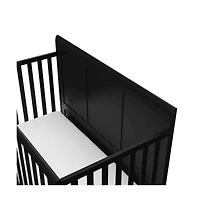Graco Asheville 4-in-1 Convertible Crib with Drawer (Black)