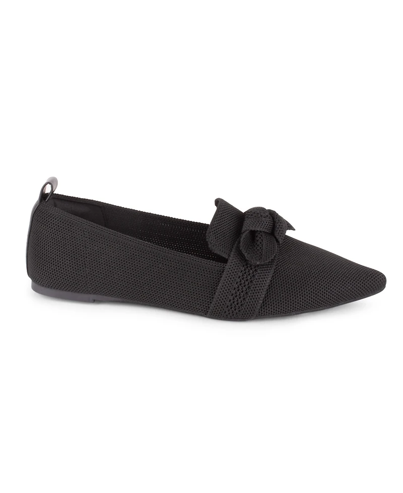 Tahari Women's Venice Knit Slip-On Flats