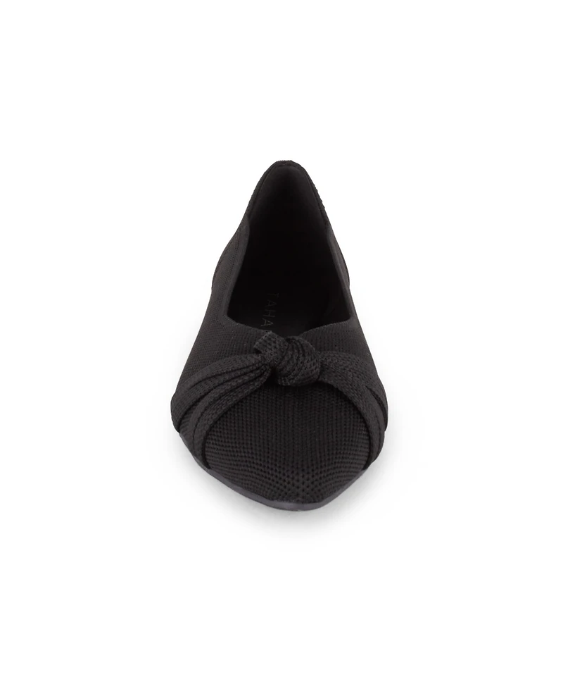 Tahari Women's Catalina Knit Slip-On Flats
