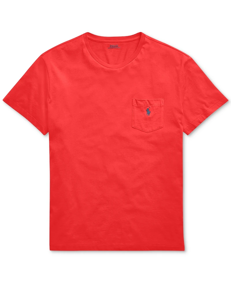 Polo Ralph Lauren Men's Big & Tall Crew-Neck Pocket T-Shirt