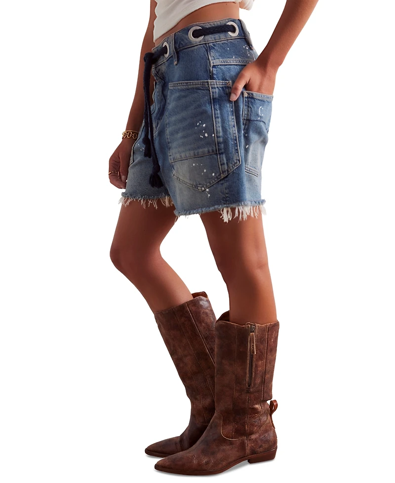 Free People Women's Moxie Denim Shorts