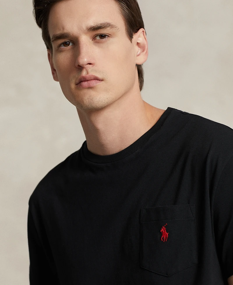 Polo Ralph Lauren Men's Classic Fit Crew Neck Pocket T-Shirt