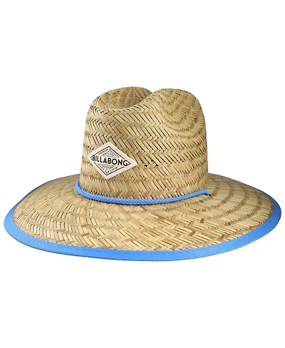 Billabong Women's Natural Tipton Straw Lifeguard Gambler Hat