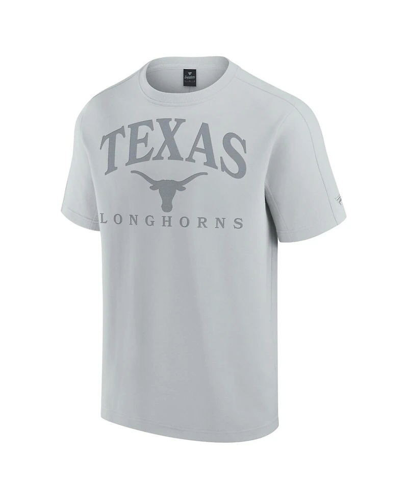 Fanatics Men's Gray Texas Longhorns Flex Tri-Blend T-Shirt