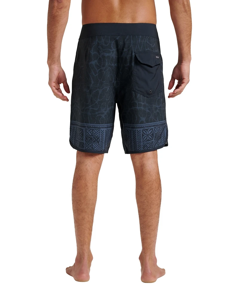 Quiksilver Men's Surfsilk Hi Tribal Scallop Boardshorts