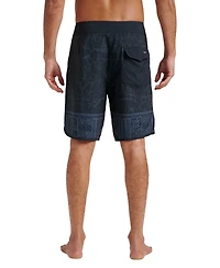 Quiksilver Men's Surfsilk Hi Tribal Scallop Boardshorts