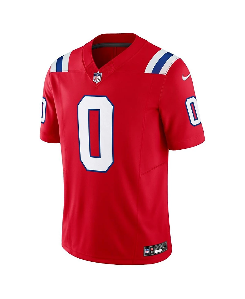 Nike Men's Christian Gonzalez Red New England Patriots Alternate Vapor F.u.s.e. Limited Jersey