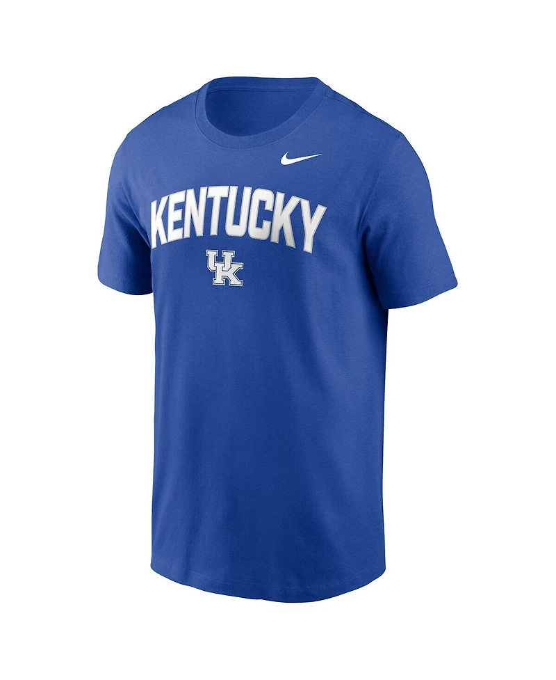 Nike Men's Royal Kentucky Wildcats Primetime Arch Stack T-Shirt