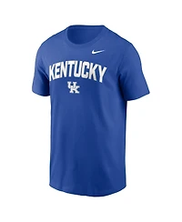 Nike Men's Royal Kentucky Wildcats Primetime Arch Stack T-Shirt