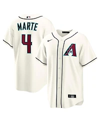 Nike Men's Ketel Marte Cream Arizona Diamondbacks Home Replica Jersey