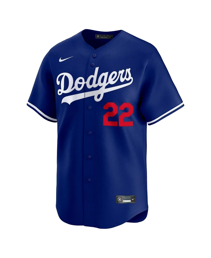 Nike Men's Clayton Kershaw Royal Los Angeles Dodgers Alternate 2 Limited Player Jersey