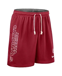 Nike Men's Cardinal Arizona Cardinals Sideline Reversible Performance Shorts